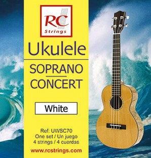 Royal Classics UWSC70 Ukulele Soprano-Concert set.